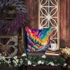 Colorful Dusty Miller Throw Pillow Machine Washable, Indoor Outdoor Decorative Pillow for Couch, Bed or Patio, 14Hx14W