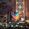 Colorful Freesia Throw Pillow Machine Washable, Indoor Outdoor Decorative Pillow for Couch, Bed or Patio, 14Hx14W