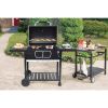 CD2030AN 30-Inch Charcoal Grill Deluxe BBQ Smoker Picnic Camping Patio Backyard Cooking Barbecue Black Large Kitchen Dining Bar