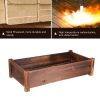 Large Garden Planter Raised Bed Indoor Outdoor Patio Flower Plant Herbs Pot Boxs Pine Wood